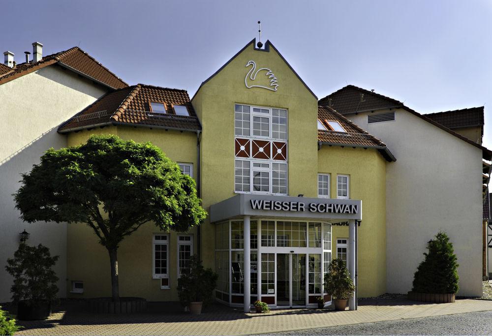 Hotel Weisser Schwan Erfurt Exteriör bild