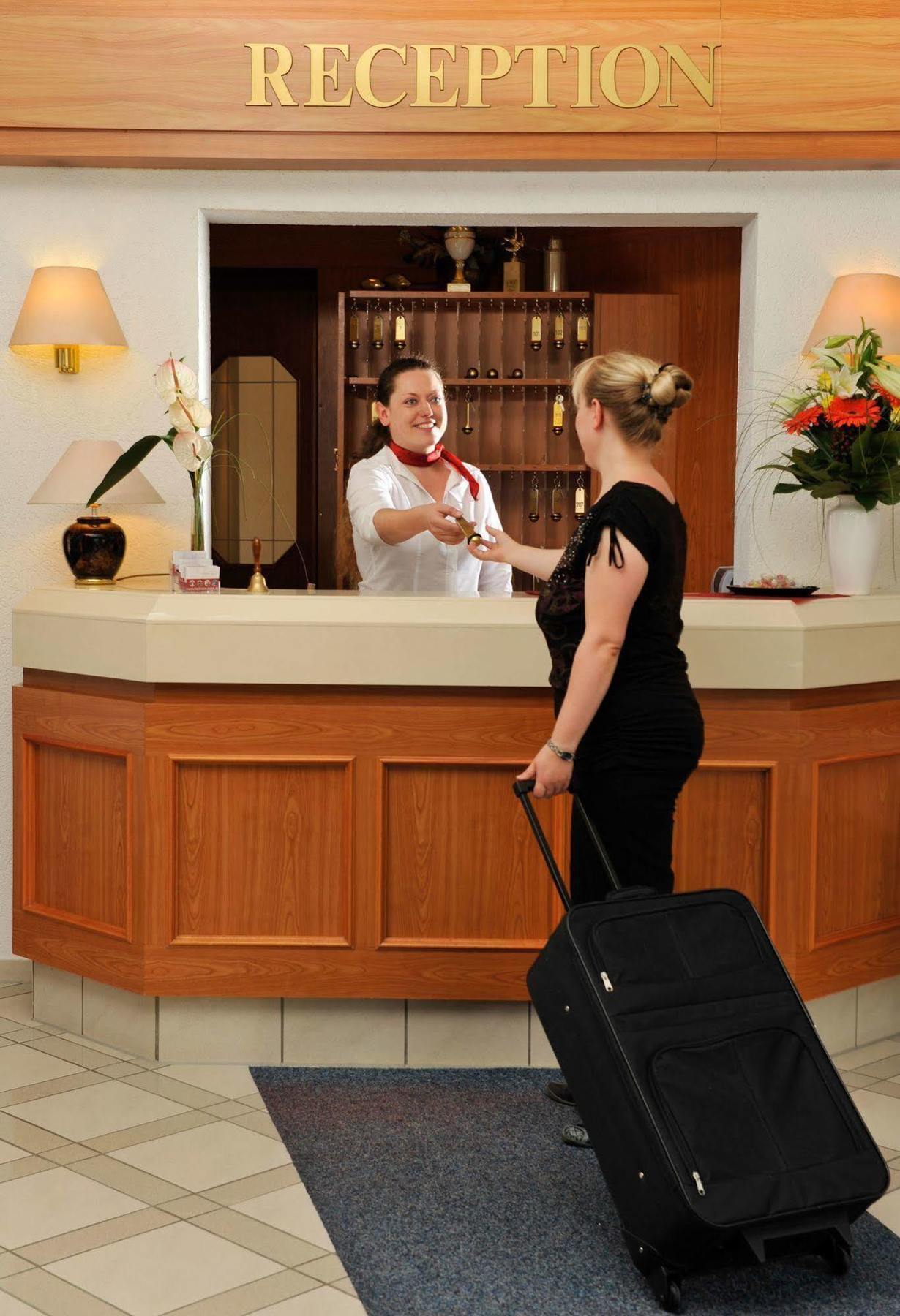 Hotel Weisser Schwan Erfurt Inreriör bild