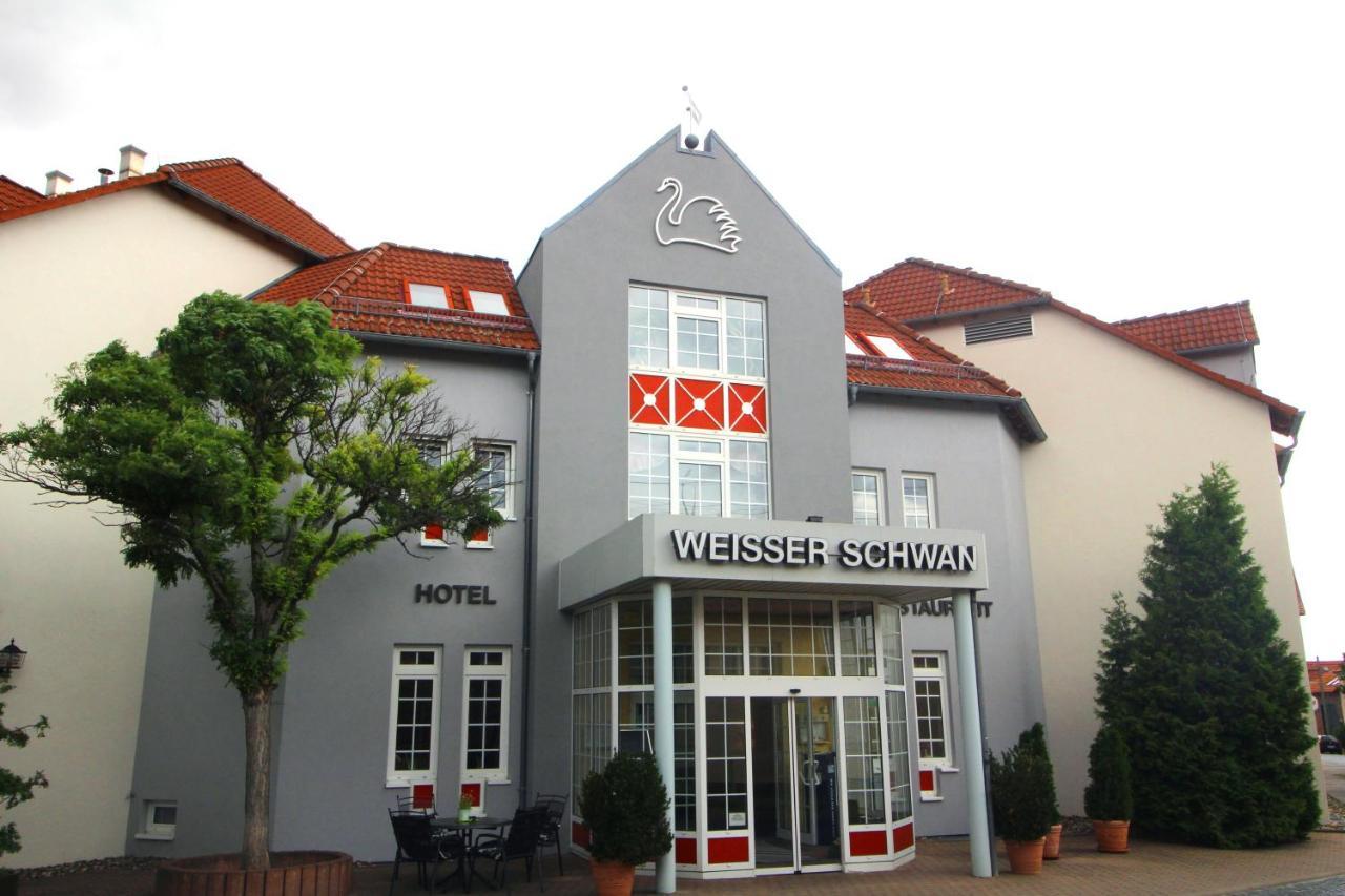 Hotel Weisser Schwan Erfurt Exteriör bild
