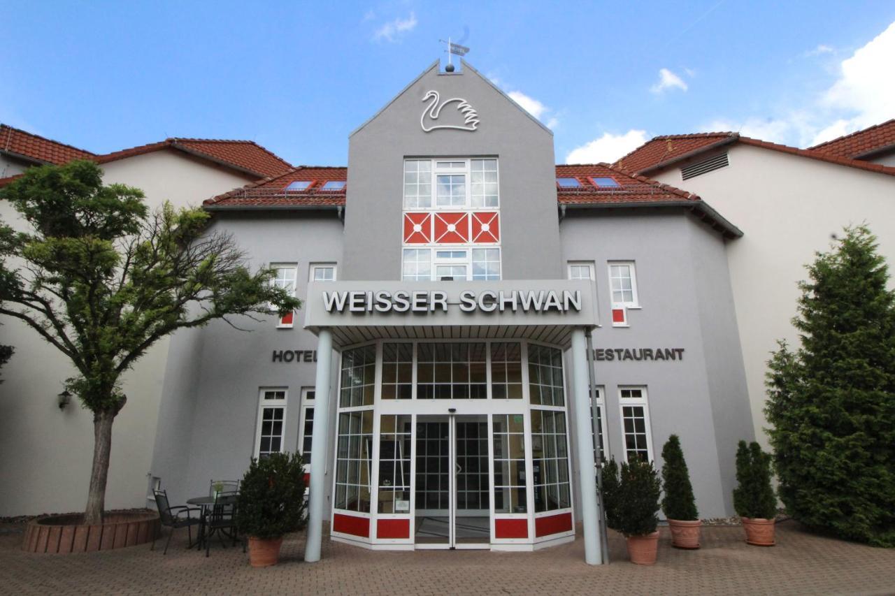 Hotel Weisser Schwan Erfurt Exteriör bild